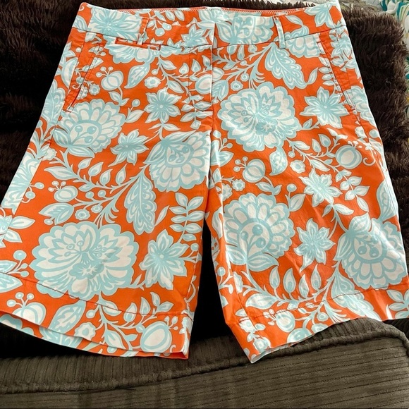 COPY - J.Crew fun & floral Bermuda stretch shorts, size 4 - Picture 8 of 8